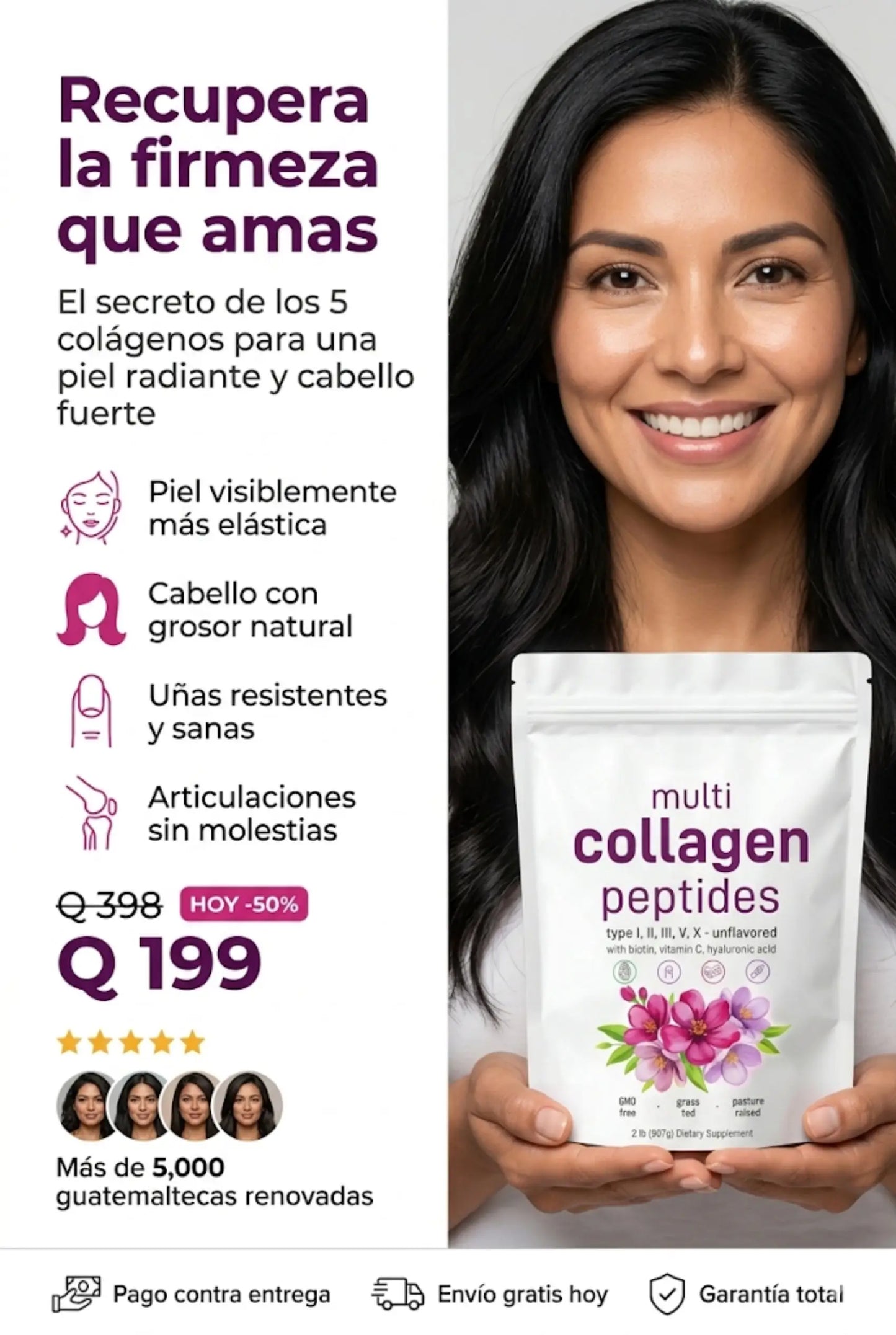 MULTICOLLAGEN PEPTIDES 1 LB2
