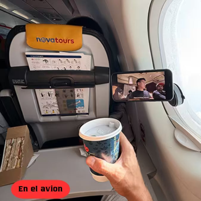 Soporte para celular lleva 2 x 1
