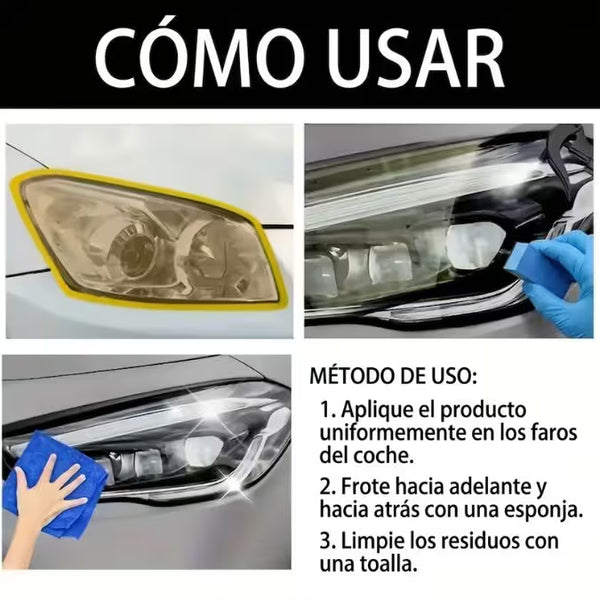 Restaurador de Faros de Autos